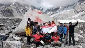 Everest Base Camp trek with view of Mount Everest
